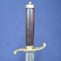 English Circa 1800 Fighting Dirk With Scabbard 4